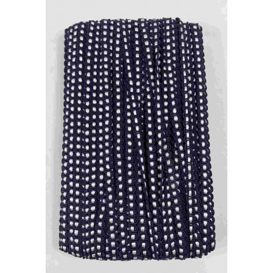 Laci Beyaz Chainora Premium Zincir Form Dokuma Dekoratif Şerit &ndash; 1 Metre-CHAINORA-22