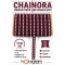 Bordo Beyaz Chainora Premium Zincir Form Dokuma Dekoratif Şerit &ndash; 1 Metre-CHAINORA-29