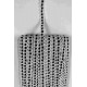 Krem Siyah Chainora Premium Zincir Form Dokuma Dekoratif Şerit &ndash; 1 Metre-CHAINORA-3