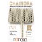 Krem Siyah Chainora Premium Zincir Form Dokuma Dekoratif Şerit &ndash; 1 Metre-CHAINORA-3
