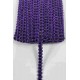 Mor Siyah Chainora Premium Zincir Form Dokuma Dekoratif Şerit &ndash; 1 Metre-CHAINORA-5