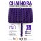 Mor Siyah Chainora Premium Zincir Form Dokuma Dekoratif Şerit &ndash; 1 Metre-CHAINORA-5