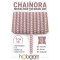 Pudra Beyaz Chainora Premium Zincir Form Dokuma Dekoratif Şerit &ndash; 1 Metre-CHAINORA-6