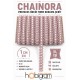 Pudra Beyaz Chainora Premium Zincir Form Dokuma Dekoratif Şerit &ndash; 1 Metre-CHAINORA-6