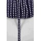 Lacivert Beyaz Chainora Premium Zincir Form Dokuma Dekoratif Şerit &ndash; 1 Metre-CHAINORA-7