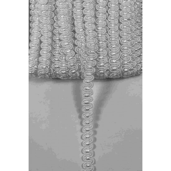 Beyaz Chainora Premium Zincir Form Dokuma Dekoratif Şerit &ndash; 1 Metre-CHAINORA-8