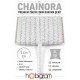 Beyaz Chainora Premium Zincir Form Dokuma Dekoratif Şerit &ndash; 1 Metre-CHAINORA-8