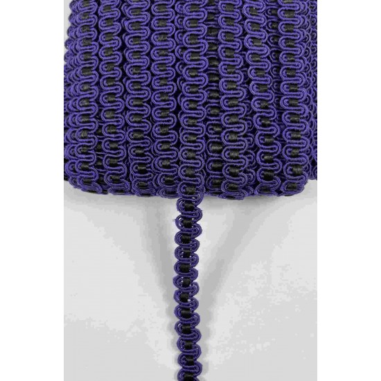 Lacivert Siyah Chainora Premium Zincir Form Dokuma Dekoratif Şerit &ndash; 1 Metre-CHAINORA-9