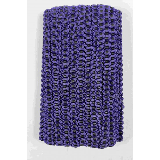 Lacivert Siyah Chainora Premium Zincir Form Dokuma Dekoratif Şerit &ndash; 1 Metre-CHAINORA-9