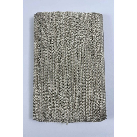 Ekru Clyra Crossa Dekoratif Şerit Kenar S&uuml;s&uuml; 1 Metre Paketleme S&uuml;sleme-CLYRA-1