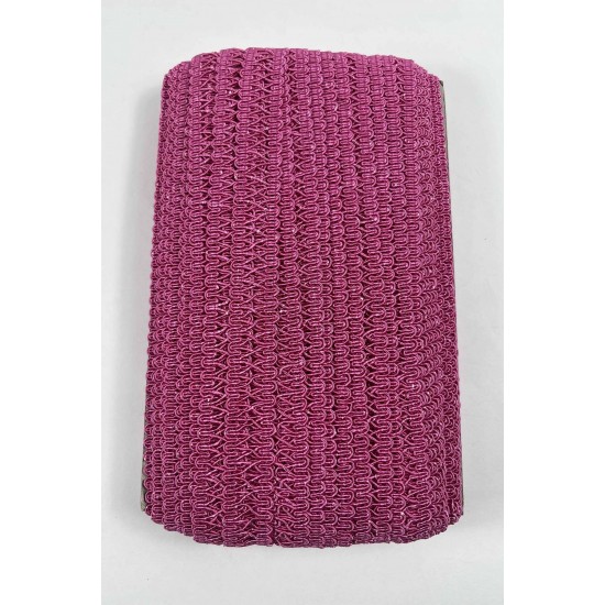 Fuşya Clyra Crossa Dekoratif Şerit Kenar S&uuml;s&uuml; 1 Metre Paketleme S&uuml;sleme-CLYRA-2