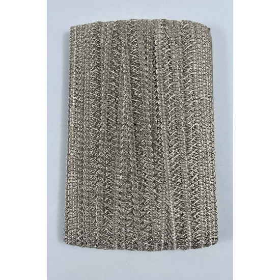 Bej Clyra Crossa Dekoratif Şerit Kenar S&uuml;s&uuml; 1 Metre Paketleme S&uuml;sleme-CLYRA-4