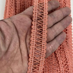 Yavruağzı Clyra Crossa Dekoratif Şerit Kenar S&uuml;s&uuml; 1 Metre Paketleme S&uuml;sleme-CLYRA-5