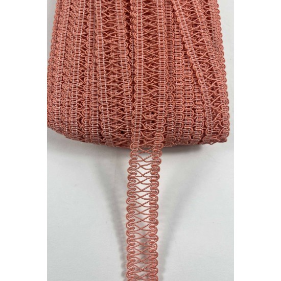 Yavruağzı Clyra Crossa Dekoratif Şerit Kenar S&uuml;s&uuml; 1 Metre Paketleme S&uuml;sleme-CLYRA-5