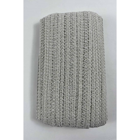 Koyu Krem Clyra Crossa Dekoratif Şerit Kenar S&uuml;s&uuml; 1 Metre Paketleme S&uuml;sleme-CLYRA-6