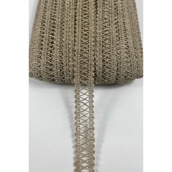 Hasır Clyra Crossa Dekoratif Şerit Kenar S&uuml;s&uuml; 1 Metre Paketleme S&uuml;sleme-CLYRA-7