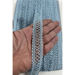 Mavi Clyra Crossa Dekoratif Şerit Kenar S&uuml;s&uuml; 1 Metre Paketleme S&uuml;sleme-CLYRA-8