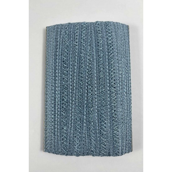 Mavi Clyra Crossa Dekoratif Şerit Kenar S&uuml;s&uuml; 1 Metre Paketleme S&uuml;sleme-CLYRA-8