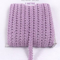 Lila Simli Cornella Ko&ccedil; Boynuzu Dekoratif Şerit Kenar S&uuml;s&uuml; 1 Metre-CORNELLA-104