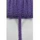 Mavi Lila Simli Cornella Ko&ccedil; Boynuzu Dekoratif Şerit Kenar S&uuml;s&uuml; 1 Metre-CORNELLA-108