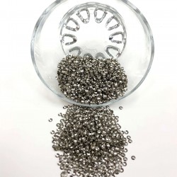 Gümüş Çukur Metal Pul 2 mm-CP-1041