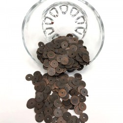 Bakır Metal Pul 8 mm-CP-1051