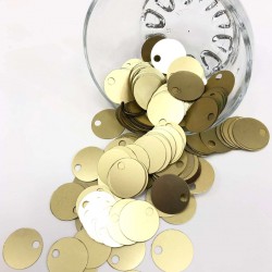 Gold Renk Patik ve Çanta Pulu 20 mm-CP-124