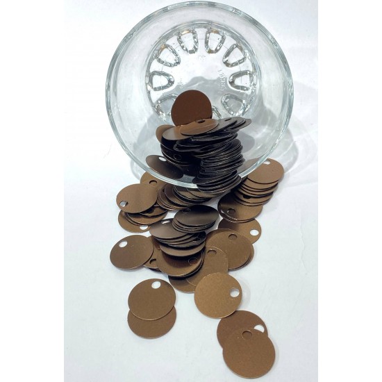 Bakır Metal Pul 8 mm-CP-129