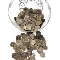 Antik Yeşil Metal Pul 10 mm-CP-131