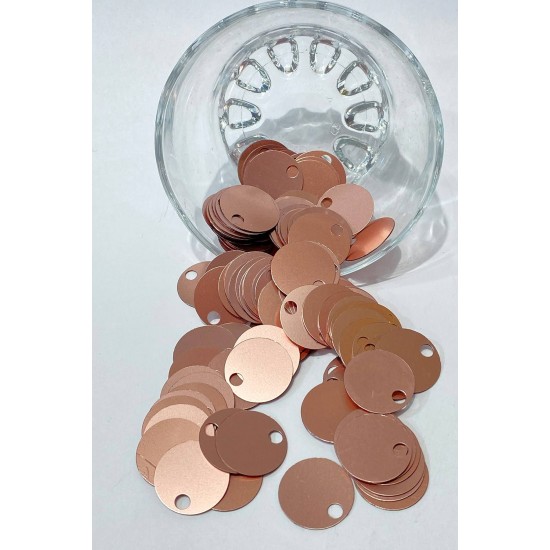 Bakır Metal Pul 12 mm-CP-132