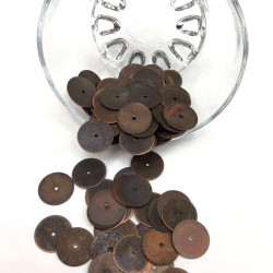 Bakır Metal Pul 12 mm-CP-132