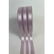 Lila Kalın Şeritli Şifon Kurdele 5 cm En &ndash; 1 Metre &ndash; Nikah Şekeri, S&uuml;sleme ve El Yapımı-CİZGİLİSİFON-10