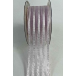 Lila Şeritli Şifon Kurdele 5 cm En &ndash; 1 Metre &ndash; Nikah Şekeri, S&uuml;sleme ve El Yapımı-CİZGİLİSİFON-2