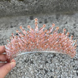 Daisy Taşlı Gelin Tacı – Pudra Kına Düğün Taç Modeli, Parlak Saç Aksesuarı-DAISY-4 Daisy Taşlı Gelin Tacı – Pudra Kına Düğün Taç Modeli, Parlak Saç Aksesuarı-DAISY-4