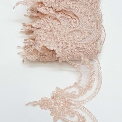 Pudra Fransız Geniş Güpür Dantel-DAN-130