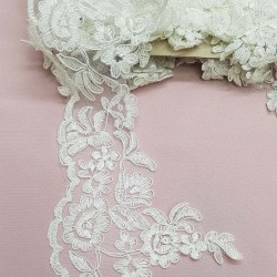 Krem Güpür Fransız Dantel-DAN-137