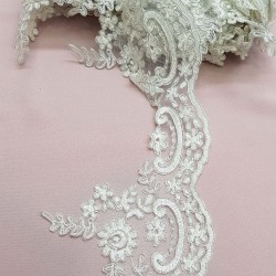 Krem Dantel Fransız Güpür-DAN-138