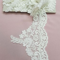 Krem Fransız Güpür Dantel-DAN-140