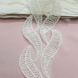 Krem Güpür Ara Dantel-DAN-150