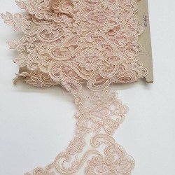 Pudra Fransız Güpür Dantel Kenar-DAN-170