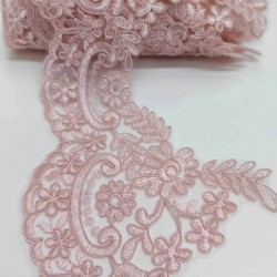 Pudra Fransız Güpür Dantel Şerit-DAN-201