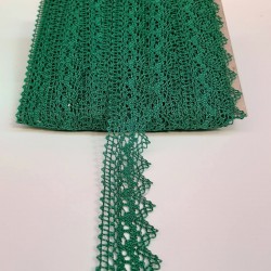 Yeşil Kopanaki Koton Dantel-DAN-225