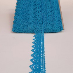 Turkuaz Kopanaki Koton Dantel-DAN-229