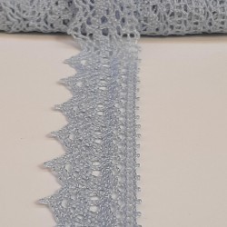 Açık Gri Kopanaki Koton Dantel-DAN-233 Açık Gri Kopanaki Koton Dantel-DAN-233