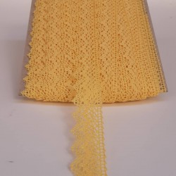 Sarı Kopanaki Koton Dantel-DAN-240