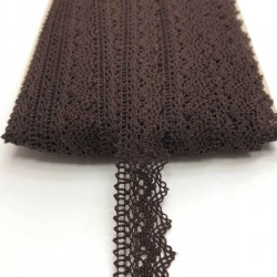 Koyu Kahve Kopanaki Koton Dantel-DAN-248
