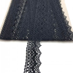 Siyah Kopanaki Koton Dantel-DAN-254