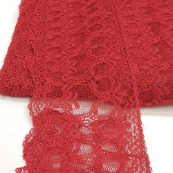 Kırmızı Kolalı Kuğu Dantel-DAN-257