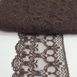 Kahverengi Kolalı Kuğu Dantel-DAN-263