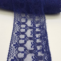 Lacivert Kolalı Kuğu Dantel-DAN-265